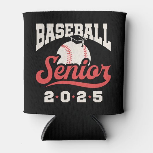 Baseball Senior Klasse 2025 Blikjeskoeler (Voorkant)
