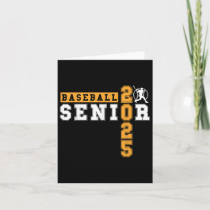 Baseball Senior Night Baseball Senior 2025 Afgestu Kaart