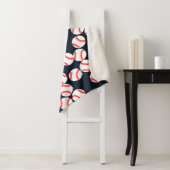 Baseball Sherpa Blanket Deken (In situ)