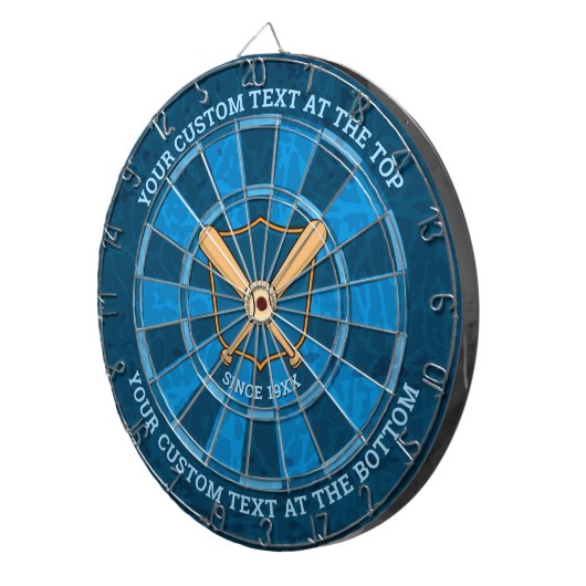Baseball Shield Dart Board Dartbord (Voorkant Rechts)