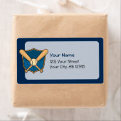 Baseball Shield Etiket (Insitu)