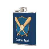 Baseball Shield Heupfles (Links)