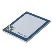 Baseball Shield Notitieblok (Gedraaid)