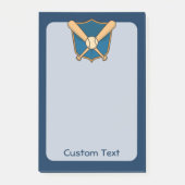 Baseball Shield Post-it® Notes (Voorkant)
