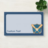 Baseball Shield Post-it® Notes (Kantoor)