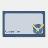 Baseball Shield Post-it® Notes (Voorkant)