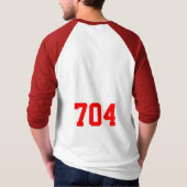 Baseball-Shirt T-shirt (Achterkant)