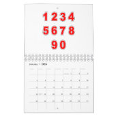 Baseball-Shirten Kalender (Jan 2026)