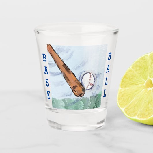 BASEBALL SHOT GLAS (Voorkant)