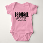 Baseball Sister Romper (Voorkant)