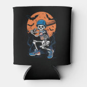 Baseball Skeleton Halloween Baseball Halloween Blikjeskoeler (Voorkant)