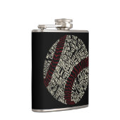 Baseball Slang Wordprogramma Heupfles (Rechts)