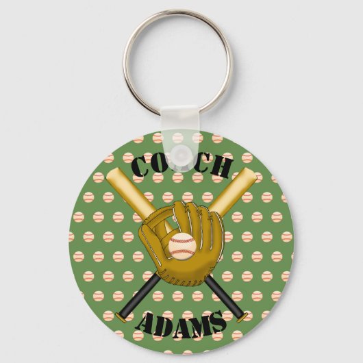 Baseball Sleutelhanger (Voorkant)