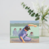 Baseball Slide Briefkaart (Staand voorkant)