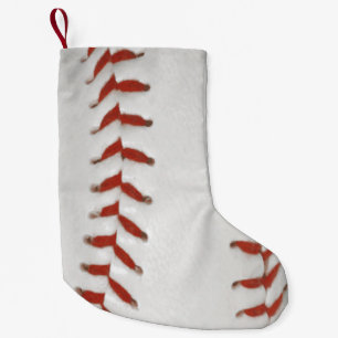 Baseball Softbal Print Patroon Achtergrond Kleine Kerstsok