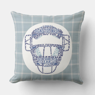Baseball Softball Catchers Masker Calligram Pillow Kussen