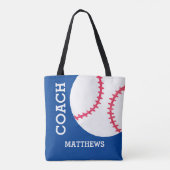 Baseball Softball Coach Persoonlijke sport Draagtas (Achterkant)