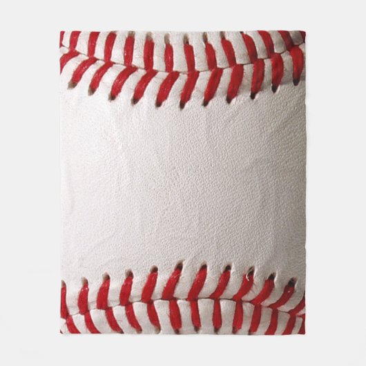 Baseball Softball Fleece Deken (Voorkant)