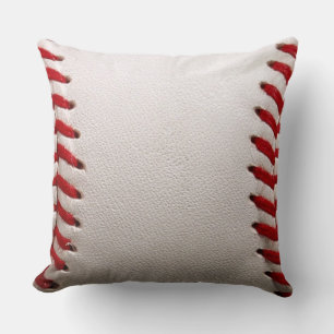 Baseball Softball Geborduurd Grafisch Kunstwerk - Kussen