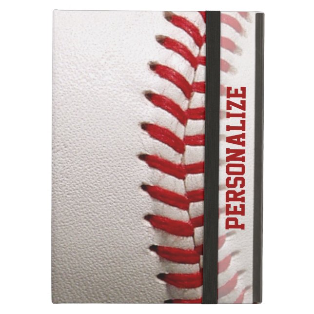 Baseball Softball iPad Air Hoesje (Voorkant Gesloten)