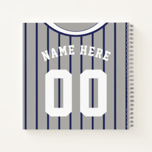 Baseball Softball Jersey Notitieboek