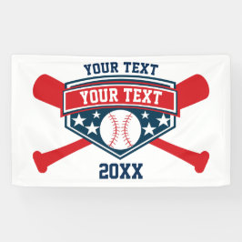 Baseball Softball personaliseren Spandoek