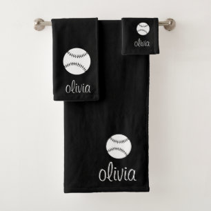 Baseball/Softball Script Girl Monogramme Nom