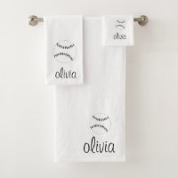 Baseball/Softball Script Girl Monogramme Nom