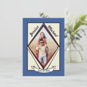 Baseball sparen de Datum Save The Date (Staand voorkant)
