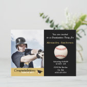 Baseball-speler Foto-afstuderen van 2022 Kaart (Staand voorkant)