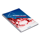Baseball speler Notitieboek (Rechterzijde)