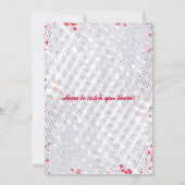BASEBALL Splatter Bar Bat mitzvah Invitation (Dos)
