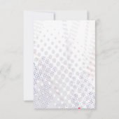 Baseball Splatter Bar Mitzvah Party-kaart Kaart (Achterkant)