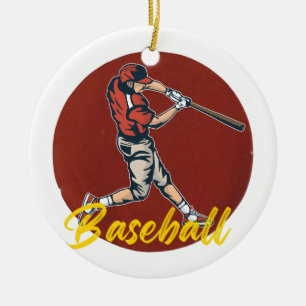 Baseball Sport Keramisch Ornament