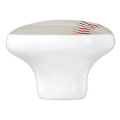 Baseball-sport Keramische Knop (Zijkant)