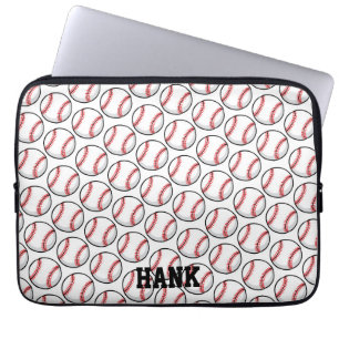 Baseball Sport Kinder NAAM Little League Team Tech Laptop Sleeve