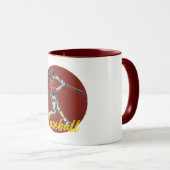 Baseball Sport Mok (Voorkant rechts)