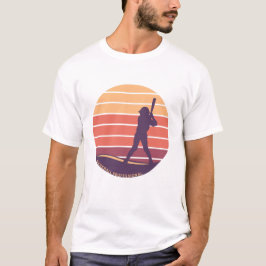 Baseball sport T-shirt ontwerp