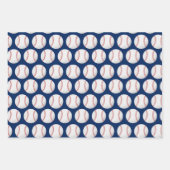 Baseball Sportpatroon Inpakpapier Vel (Voorkant)