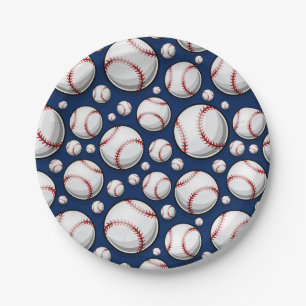 Baseball Sportpatroon Papieren Bordje