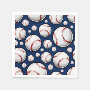 Baseball Sportpatroon Servet