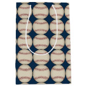 Baseball Sports Anniversaire Noël Sac cadeau (Devant)