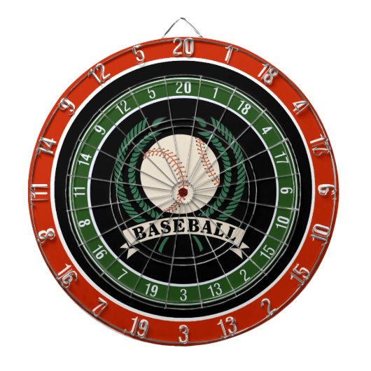 Baseball Sports Dart Board Dartbord (Voorkant)