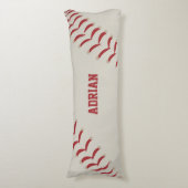 Baseball Sports Gepersonaliseerd Lichaamskussen (Voorkant Verticaal)