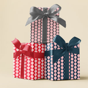 Baseball Sports Party Inpakpapier Vel