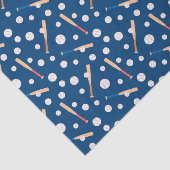 Baseball sports Pattern Tissuepapier (Detail)
