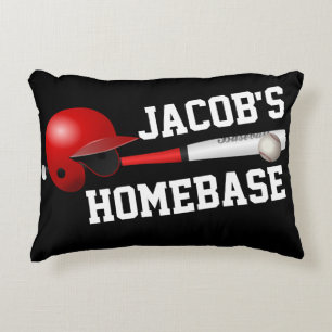 Baseball Sports Persoonlijke slaapkamer Pillow Decoratief Kussen