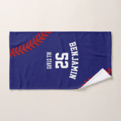 baseball sports towel, coach bath towel (Serviette à main)