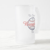 Baseball Sports Verre Frosted Beer Mug (Devant droit)