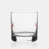Baseball Sports Whiskey Rocks Verre Drinkware (Gauche)